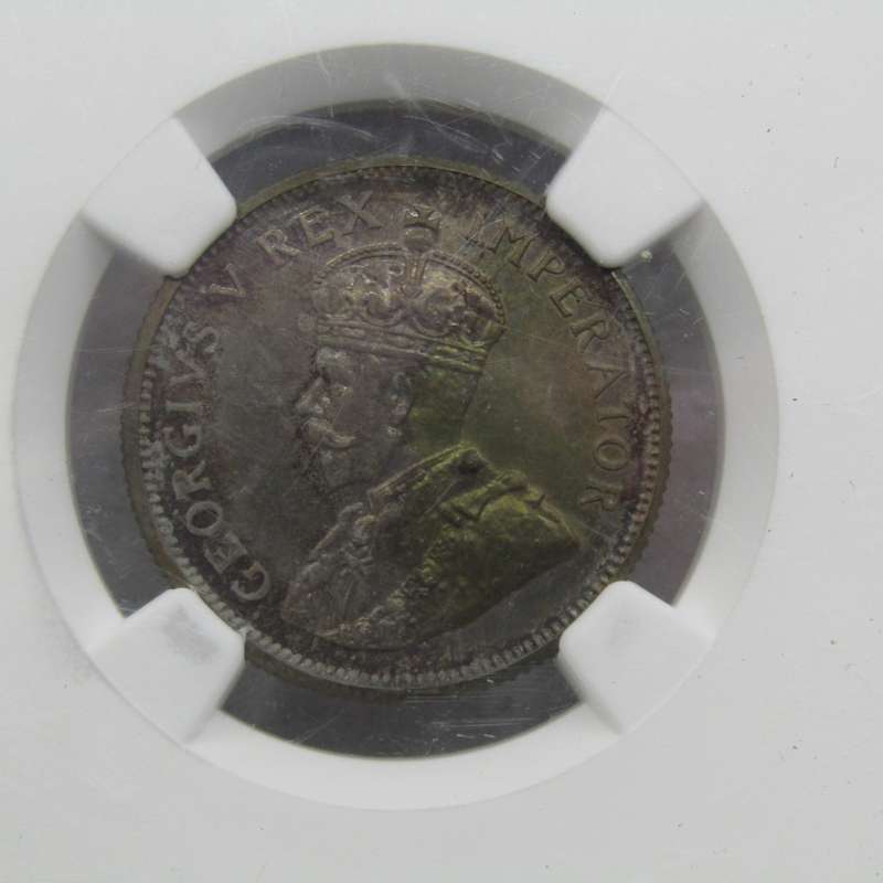 1923 Union of South Africa 1 Shilling NGC PF65