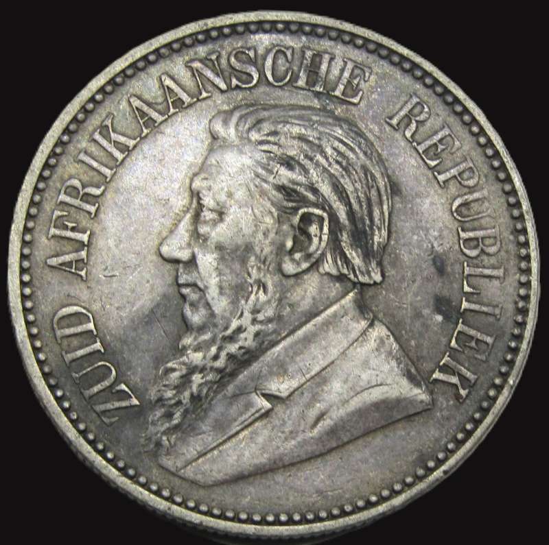1897 ZAR 2 1/2  Shillings