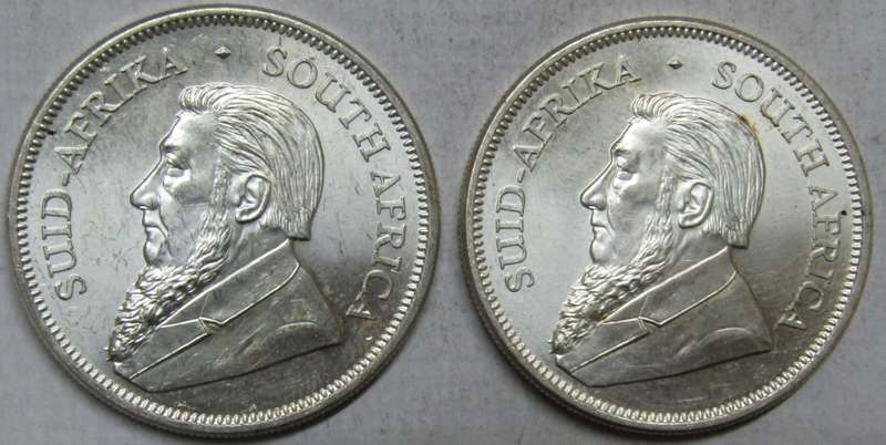 4 x 1 Ounce Silver Kruger Rands 3x2022,1 x2020-Bid is for all 4