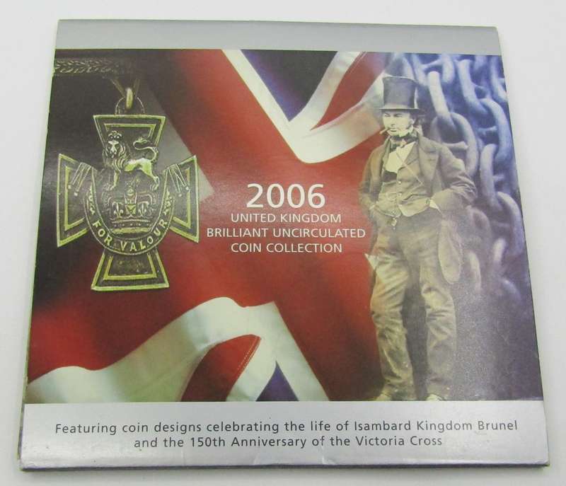 2006 Great Britain Festival Brilliant Uncirculated Coin set in Folder of issue