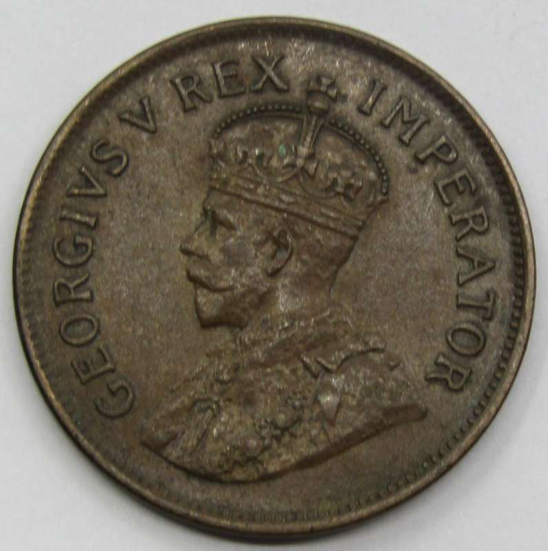1929 Union of South Africa   Half   Penny