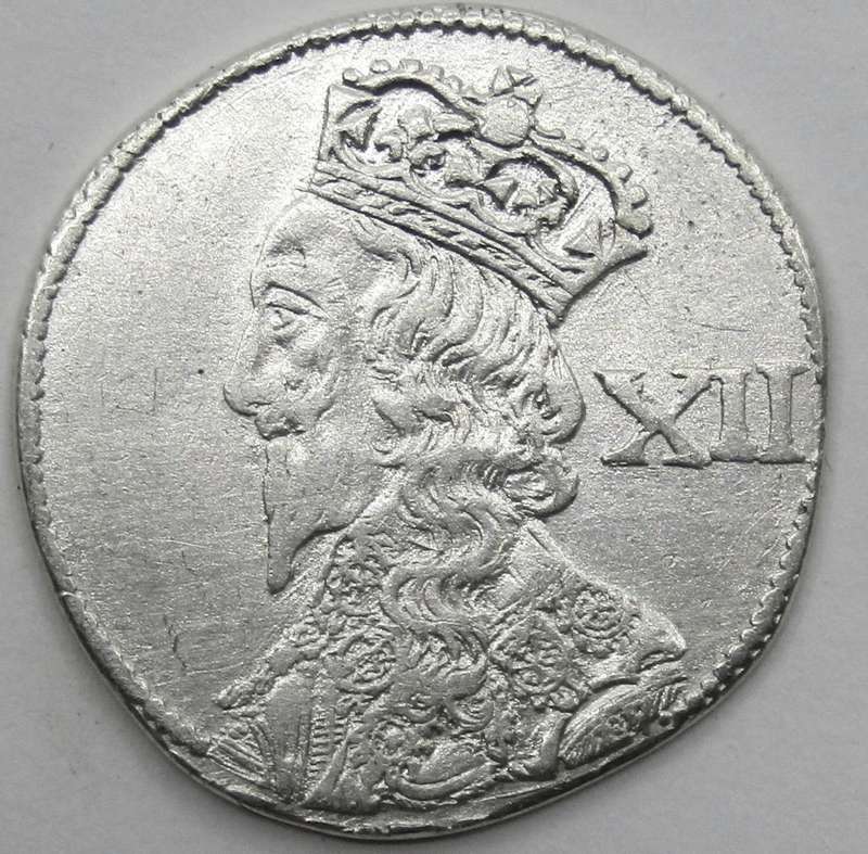 Great Britain Charles 1:    12 Shillings circa 1639-1641