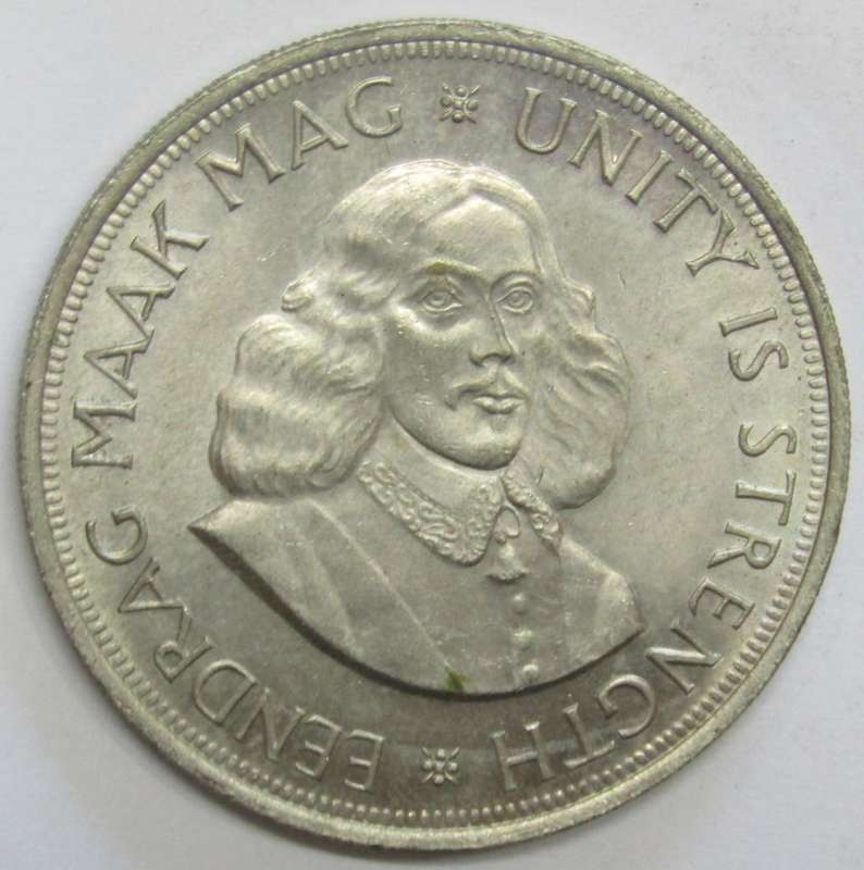1961 Republic of South Africa 50 Cents-Brilliant UNC-Superb coin