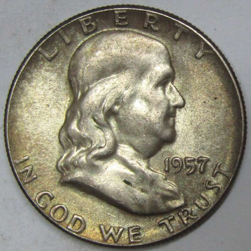 1957  United States of America Liberty Half Dollar-UNCIRCULATED