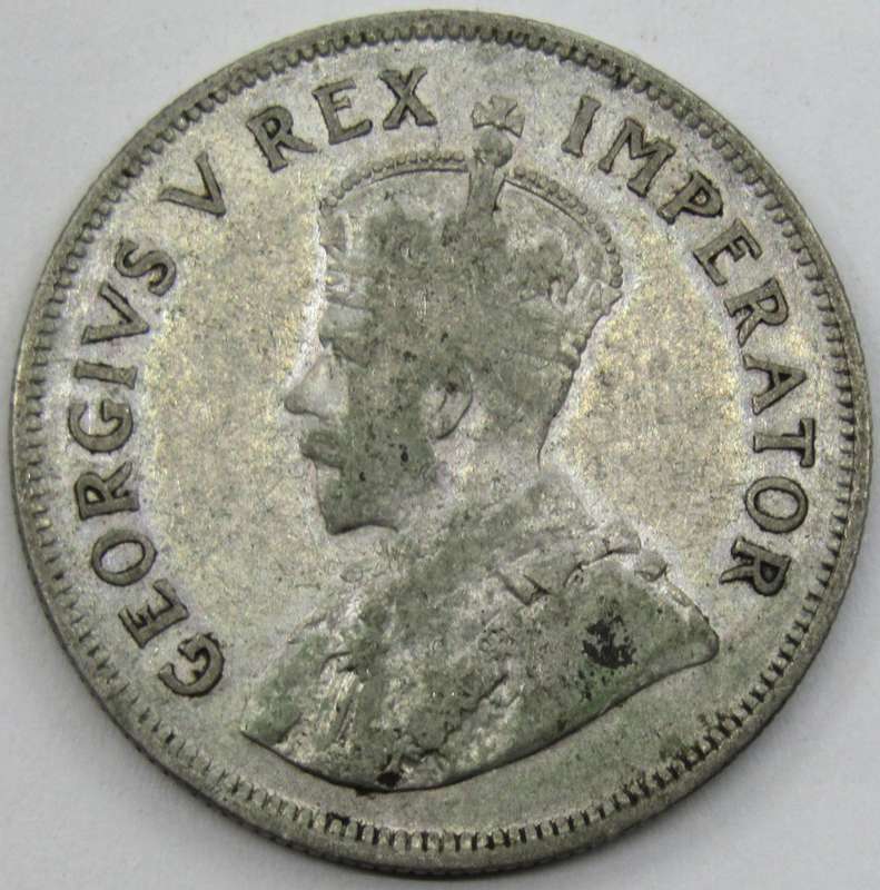 1923 Union of South Africa 2 1/2 Shillings