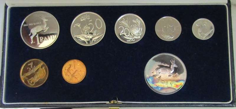 1988 Republic of South Africa Proof Set in original box of issue