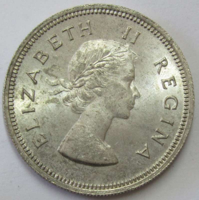 1959 Union of South Africa 2 Shillings UNC