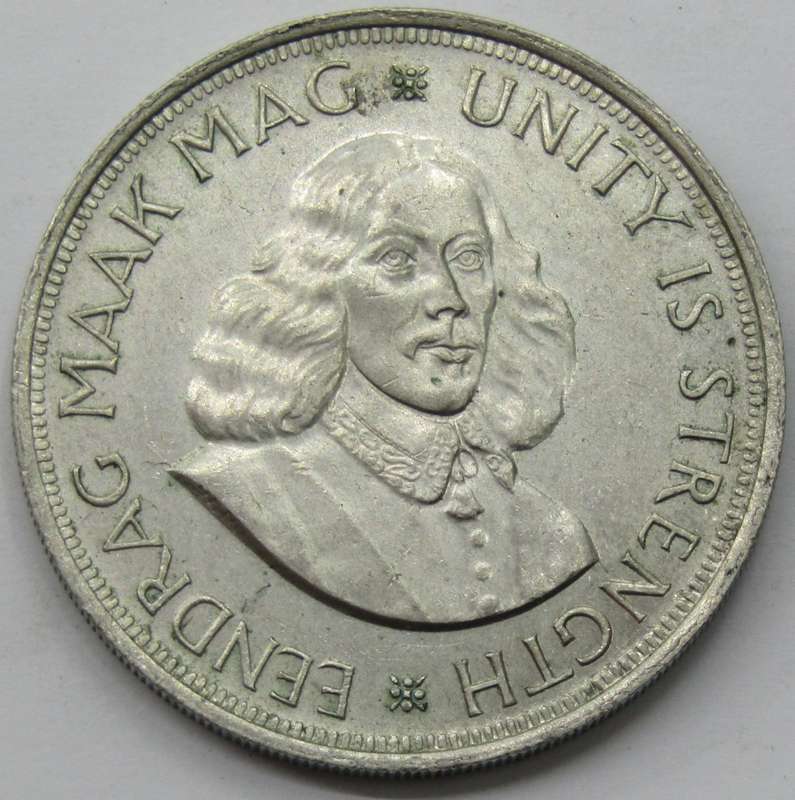 1962 Republic of South Africa 50 Cents