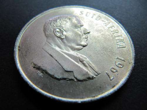 Silver R1 -DR Verwoerd-1967-Afrikaans Legend-R1 Start-No reserve!!!