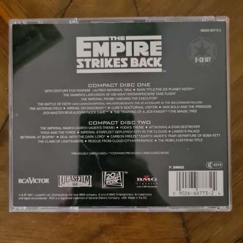 Star Wars The Empire Strikes Back OST - John Williams