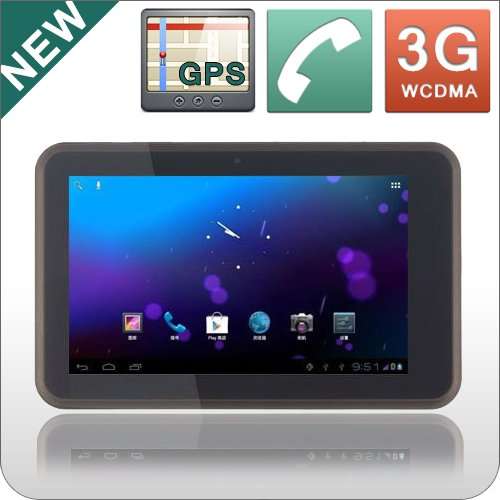 7inch HD Screen Tablet PC-Dual Core-Built in 3G- GPS- TV - FM- 1Gig Ram- 8Gig hdd