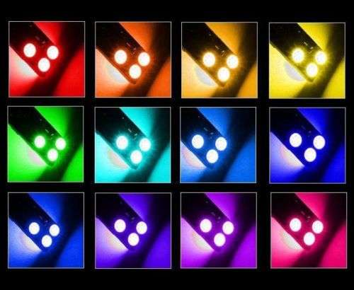 Color Changing Park Lights