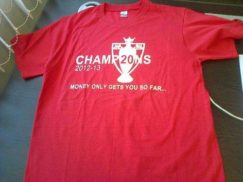 Manchester United Champ20ns T Shirt
