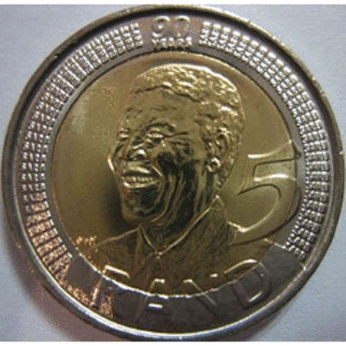 Uncirculated Mandela R5 Coin