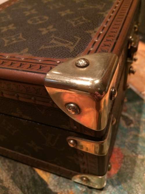 LOUIS VUITTON Coffret Tresor 24 Monogram Canvas Jewellery Case