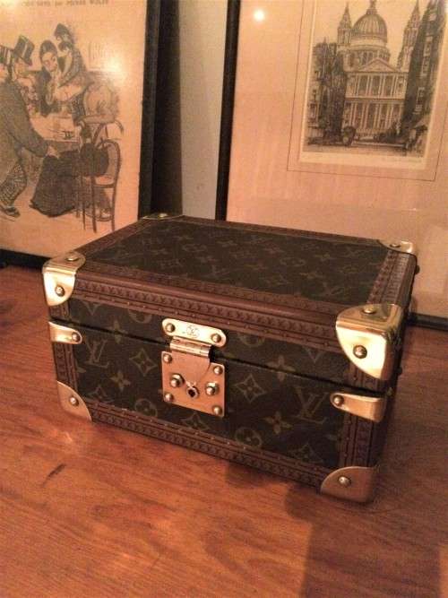 LOUIS VUITTON Coffret Tresor 24 Monogram Canvas Jewellery Case