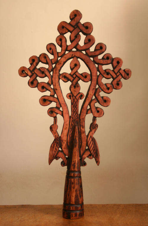 Ethiopian wooden cross