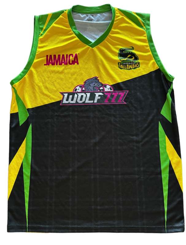 Cricket Vest Jamaica Taliwags Size M