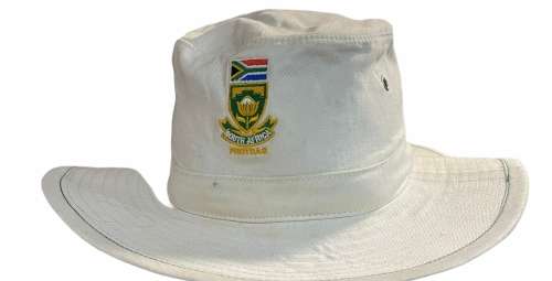 Cricket Player Issue Test Brim Hat Vintage SA