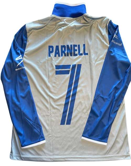 Cricket Jersey Match Worn Wayne Parnell WP Cricket One Day Cup Size M