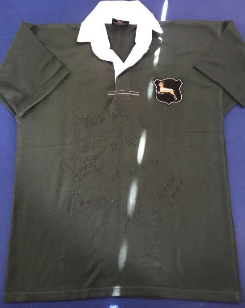 Vintage Springbok Jersey Signed