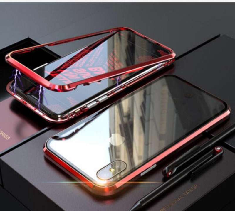 iphone X iphone 7 8 Magnetic Adsorption metal Case iphoneX 7 8 Plus 2018 New