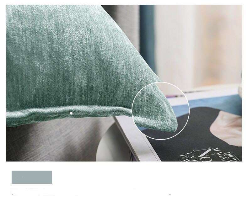2018 new arrived Fashion Multicolor Flannel Cushion coverSofa Chair Protective Lumbar Pad 3Pieces