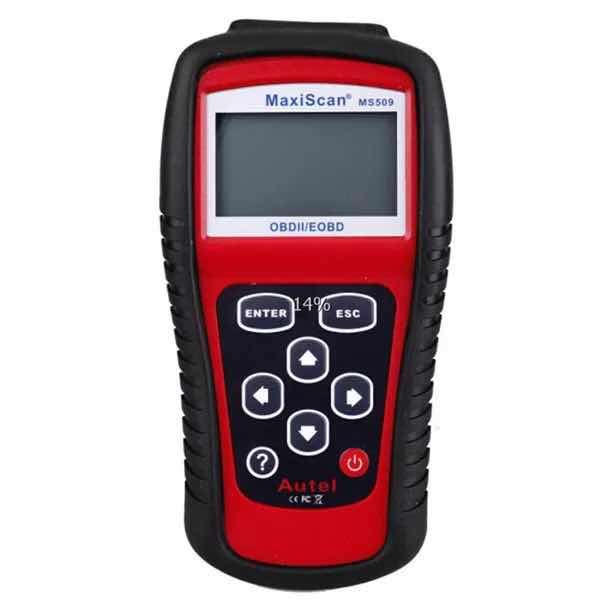 MaxiScan MS509 OBDII Car detector Reading card Code reader Car fault diagnosis instrument Reader