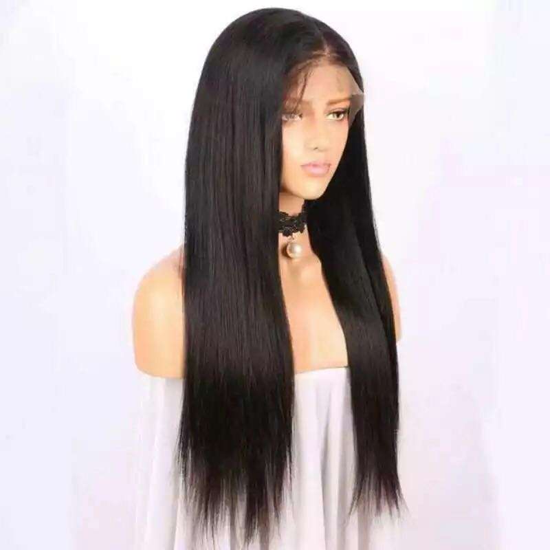 Humen Hair Virgin wig Lace Front Wigs Human Hair 12inch