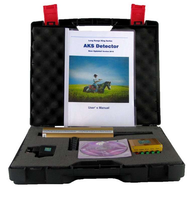 AKS metal detector 3D gold detector machine long range professional 2016V treasure gold finder scann