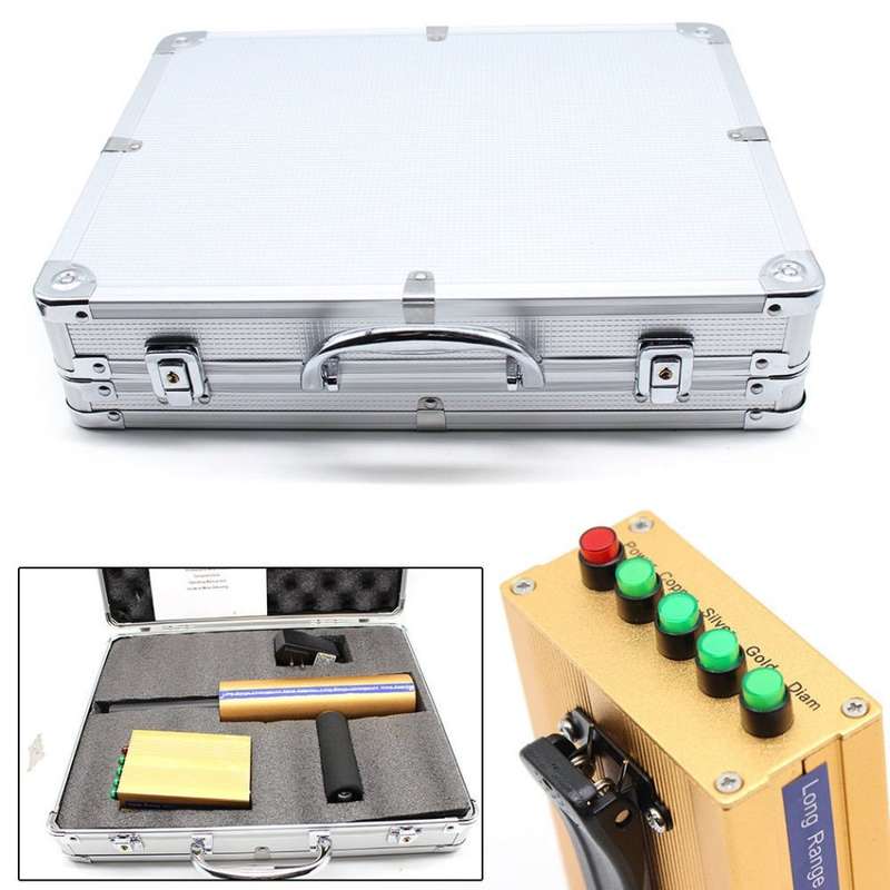 AKS metal detector 3D gold detector machine long range professional 2016V treasure gold finder scann