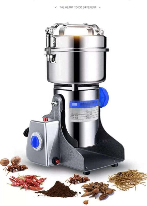 800g High Speed Electric Herb Grain Rotatable Grinder Cereal Mill Flour Powder Machine
