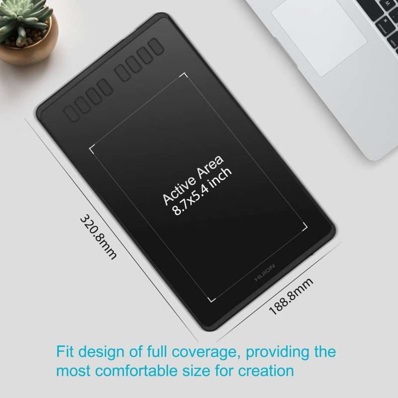 Huion Inspiroy H950P Graphics Drawing Tablet  authentic guarantee