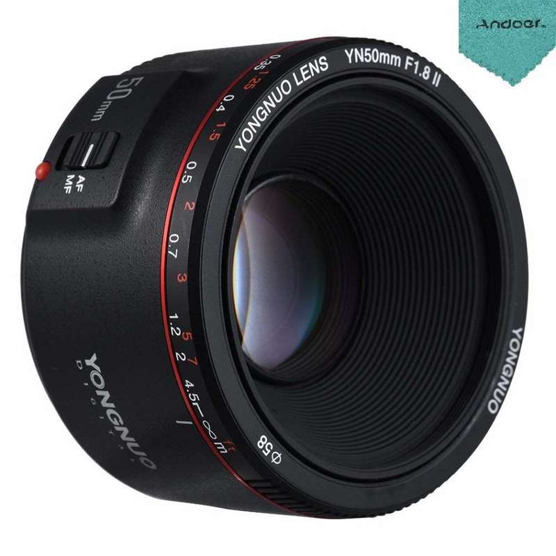 New YONGNUO 50mm F1.8 II Second generation  for Canon DSLR Camera