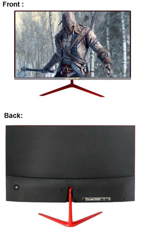 Black Friday Clearance Ultramaster  Frameless 27 inch 2K 144HZ flat LED gaming monitor