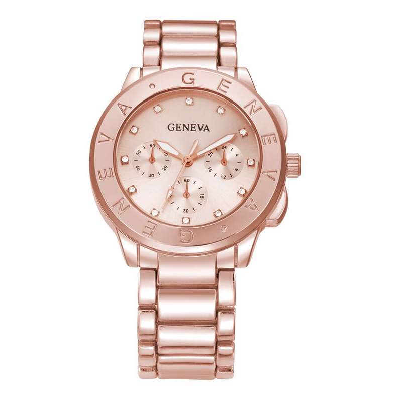 Women  FashionWomen Watches Waterproof Quartz Watches Ladies Analog Wristwatch for Dress, Gold