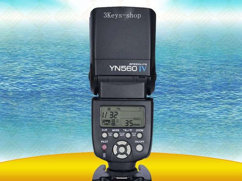 Yongnuo YN-560 IV Flash Speedlite for Canon Nikon Pentax Olympus DSLR Cameras With EACHSHOT Diffuser