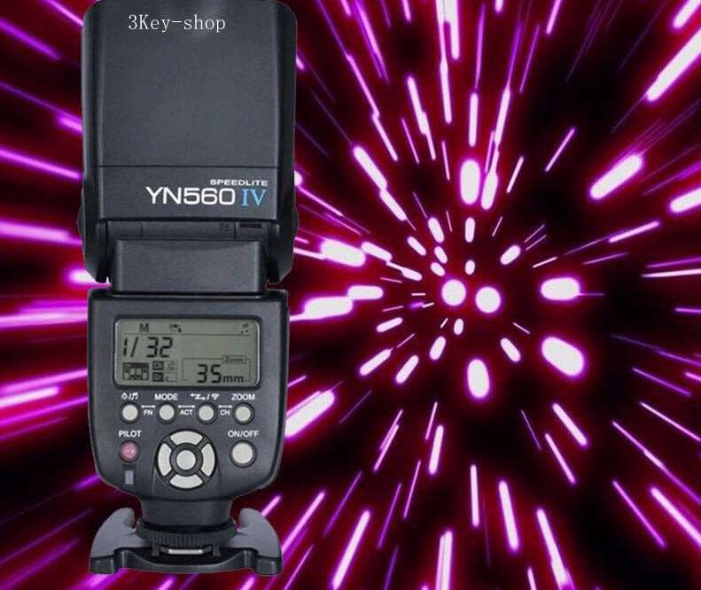 Yongnuo YN-560 IV Flash Speedlite for Canon Nikon Pentax Olympus DSLR Cameras With EACHSHOT Diffuser
