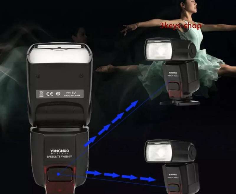 Yongnuo YN-560 IV Flash Speedlite for Canon Nikon Pentax Olympus DSLR Cameras With EACHSHOT Diffuser