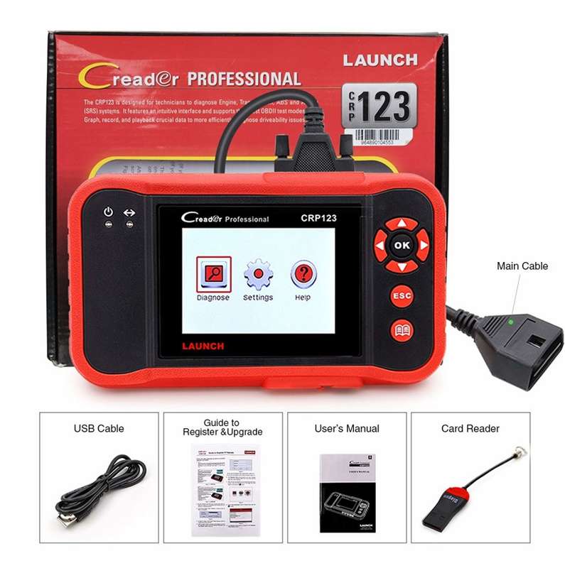 Launch CReader Professional 123 Car diagnostic equipment car fault detector original