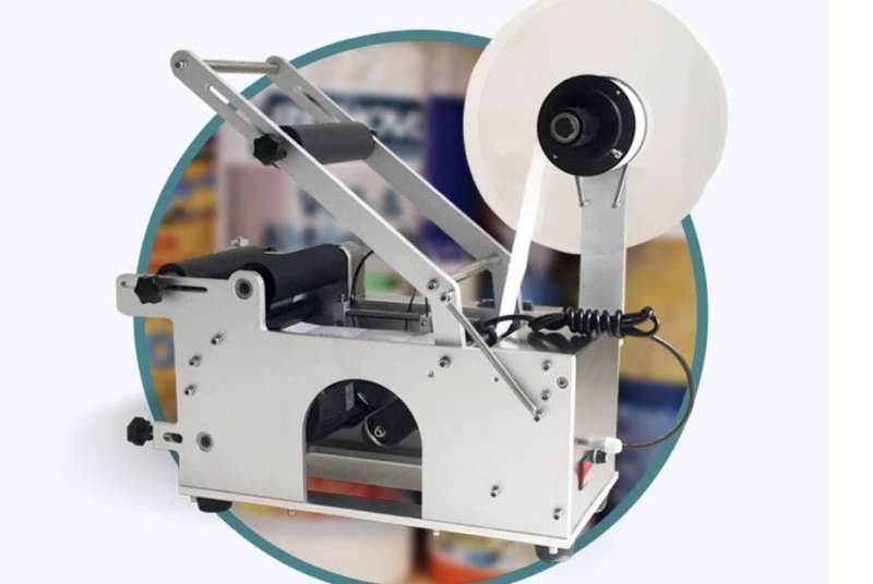 Labeling machine Applicator Machine Bottle Labeling Machine Bottle Labeler Semi-Automatic Rou