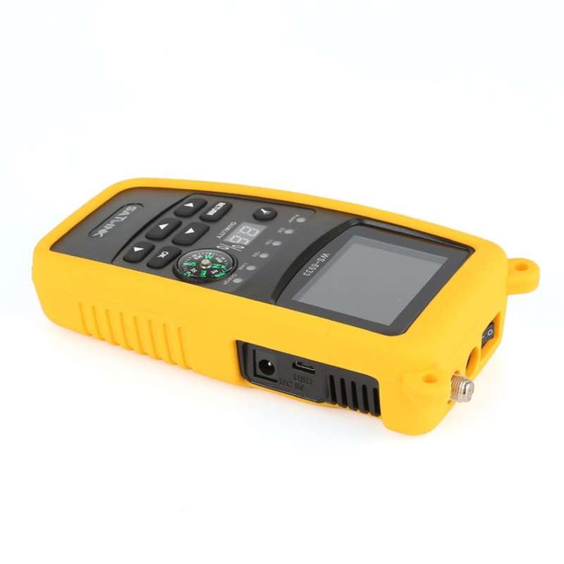 Satlink WS-6933 DVB-S2 FTA Digital Satellite Finder Meter LCD Flashlight