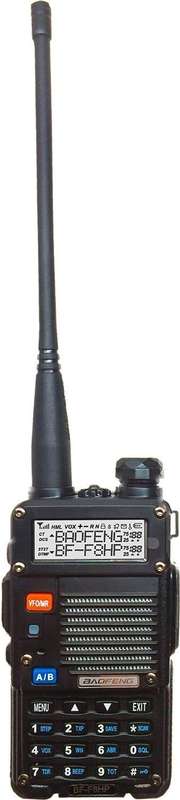 2 For R BaoFeng BF-F8HP (UV-5R 3rd Gen) 8-Watt Dual Band Two-Way Radio