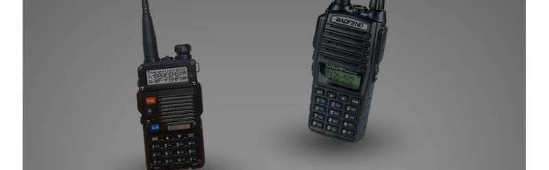 2 For R BaoFeng BF-F8HP (UV-5R 3rd Gen) 8-Watt Dual Band Two-Way Radio