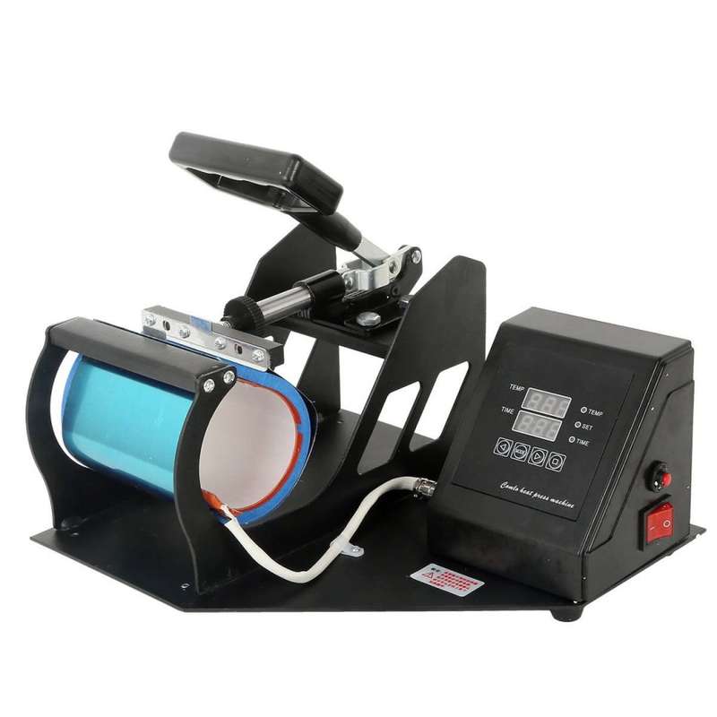 Heat press machine Dual Digital Display Heat Press Transfer Sublimation Machine for Cup Coffee Mug