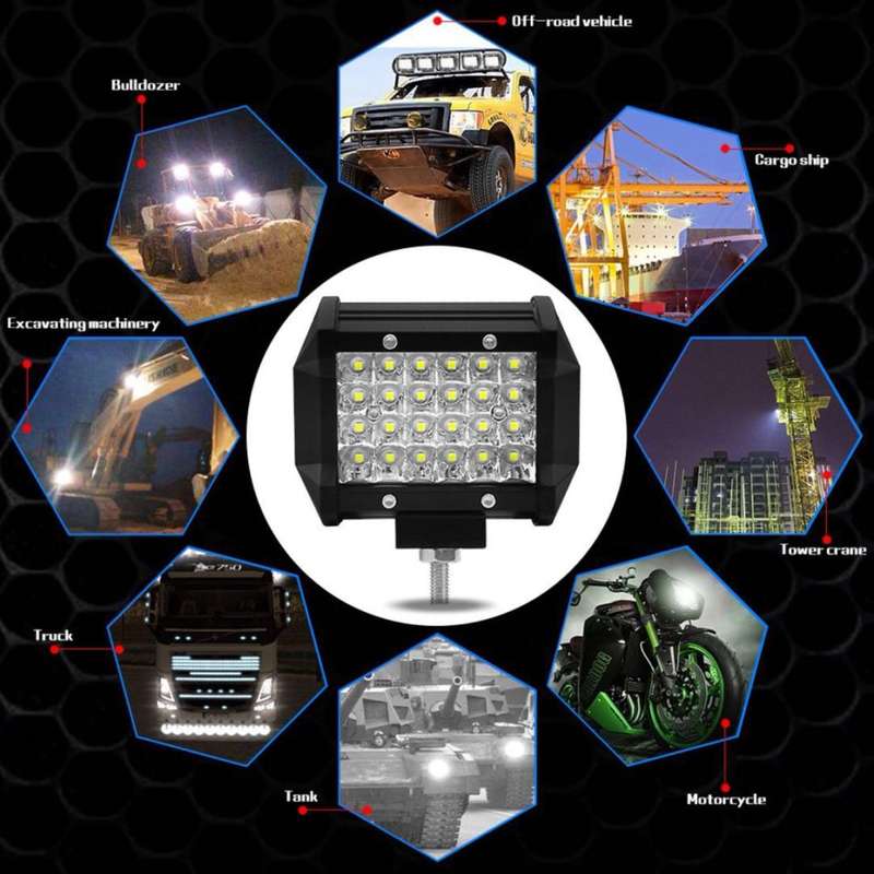2P 4inch 72W work spotlight   LED off-road roof light