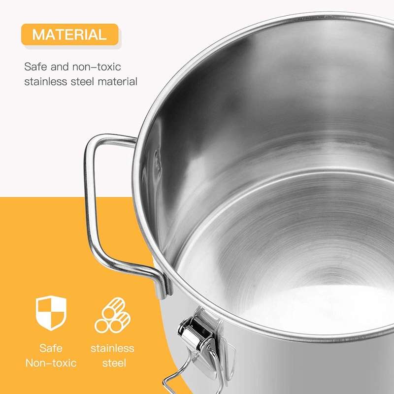 2 Gal/ 8 Liter Moonshine Still Alcohol Wine Distiller Spirits Wine Making Equipment Home Brewing, S