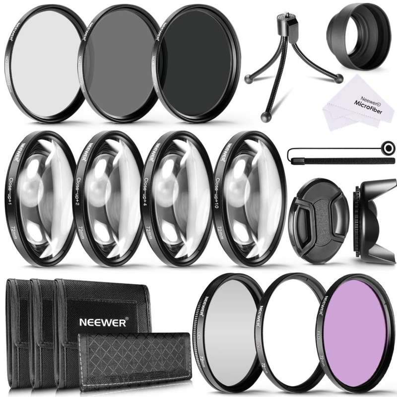Neewer 55MM Camera Lens Filter Kit