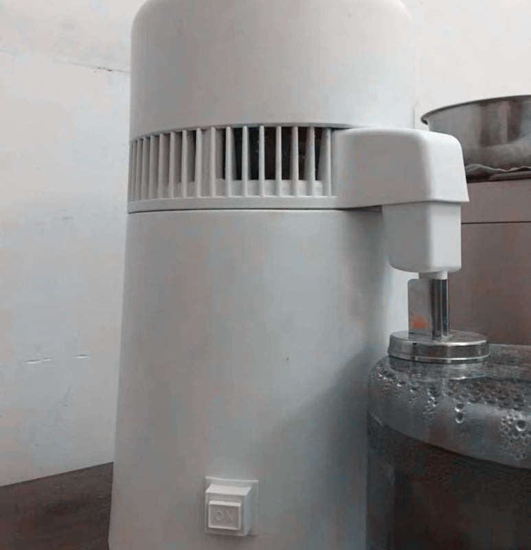 Water Distiller Water Distillation Purifier All Stainless Steel Internal 4L Purifier Filter Effecti
