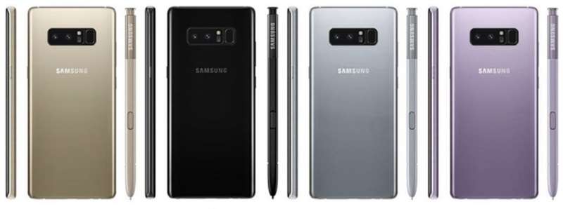 Samsung Galaxy Note 8 64GB Brand new unopened (not refurbished fakes) (blue)